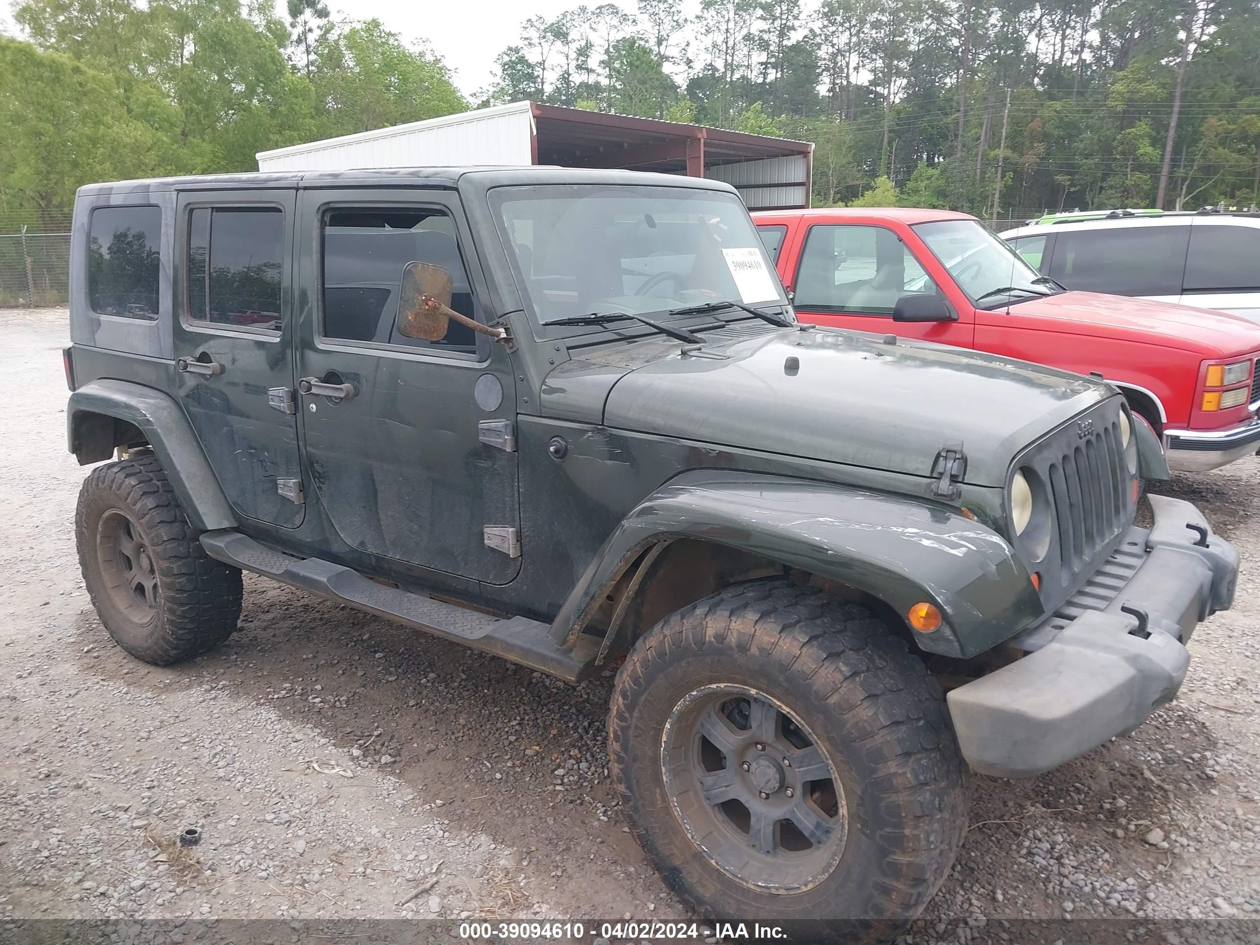 JEEP WRANGLER 2008 1j4ga59108l512379