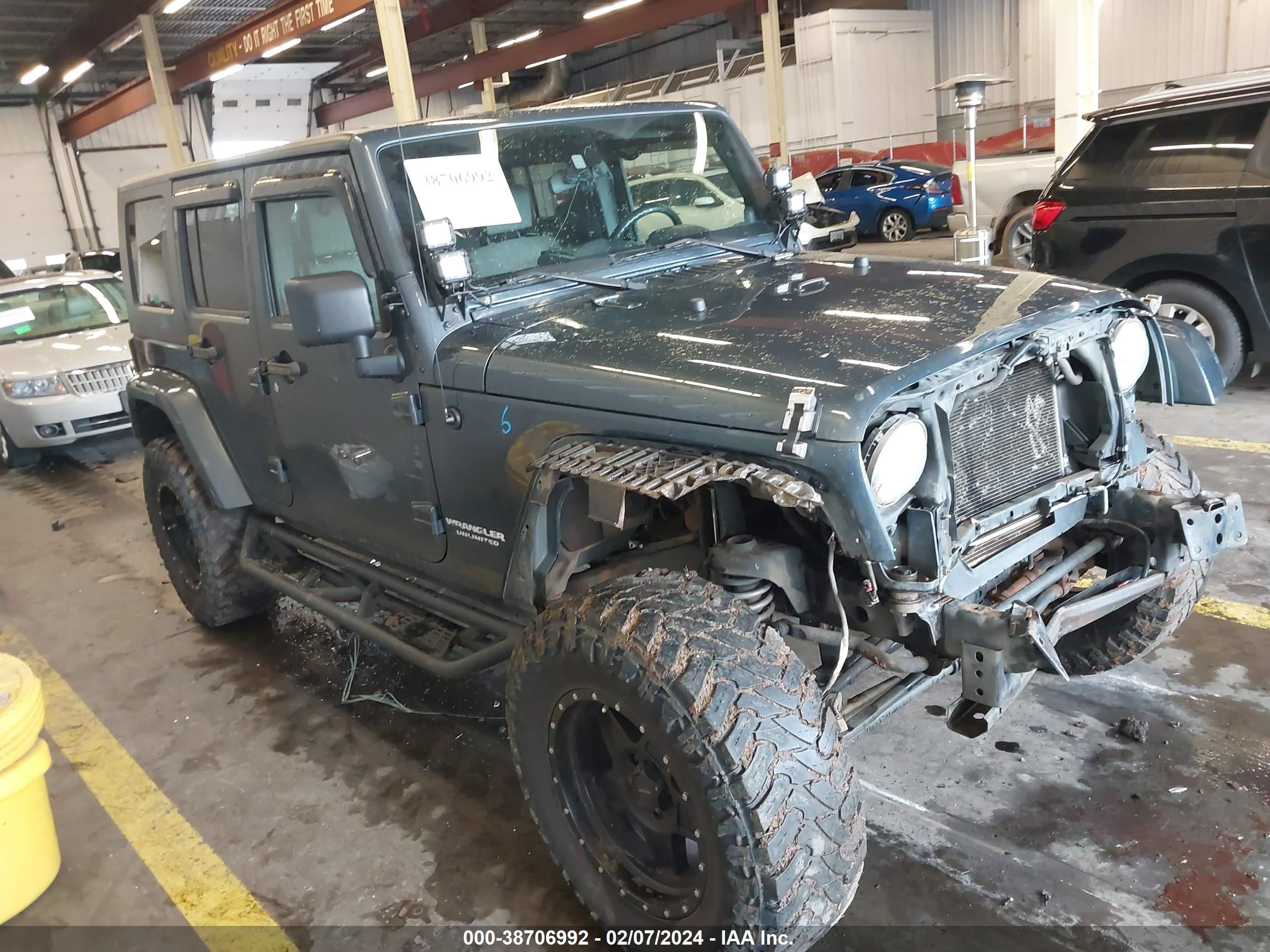 JEEP WRANGLER 2008 1j4ga59118l606139