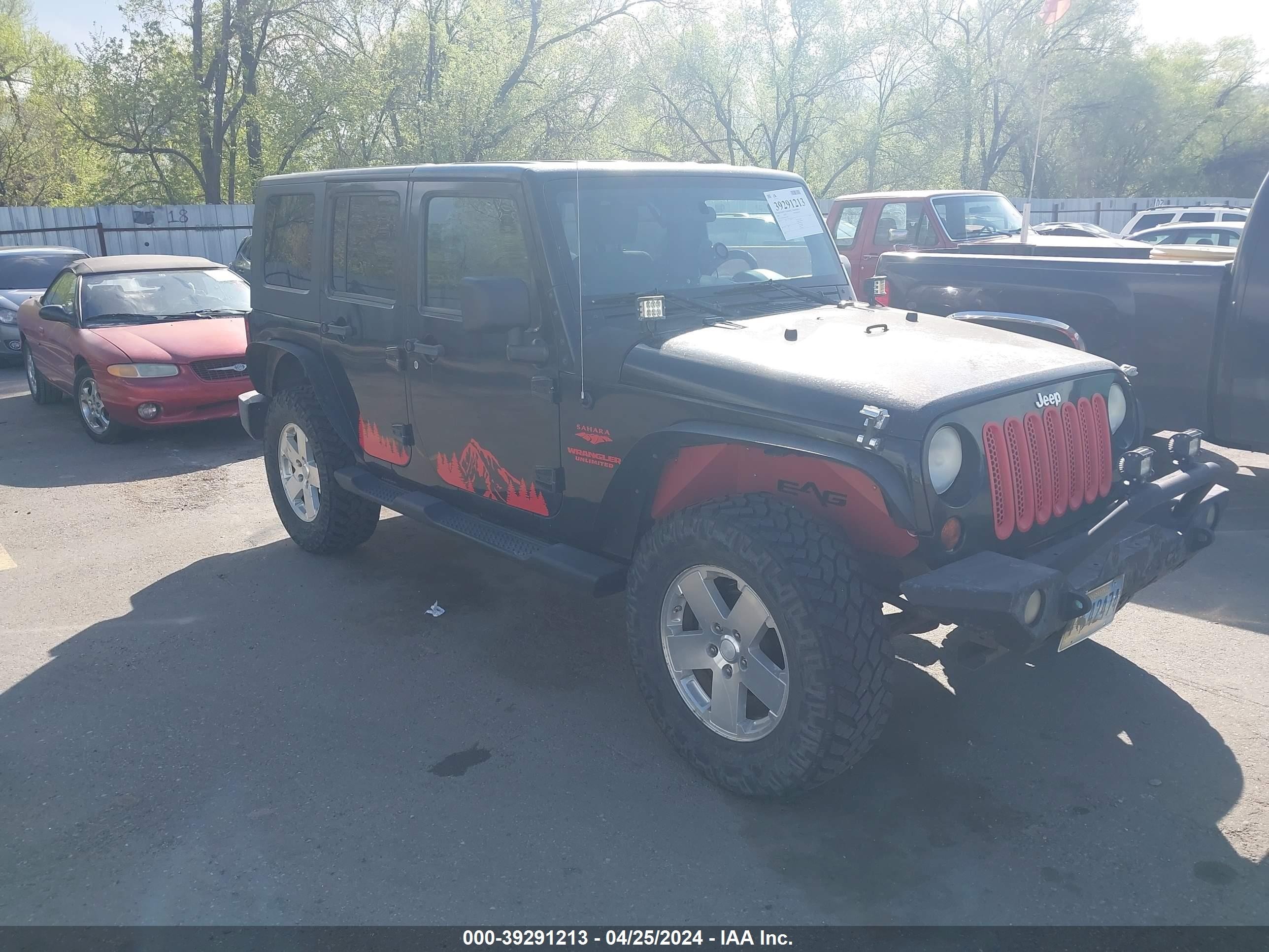 JEEP WRANGLER 2008 1j4ga59138l623914