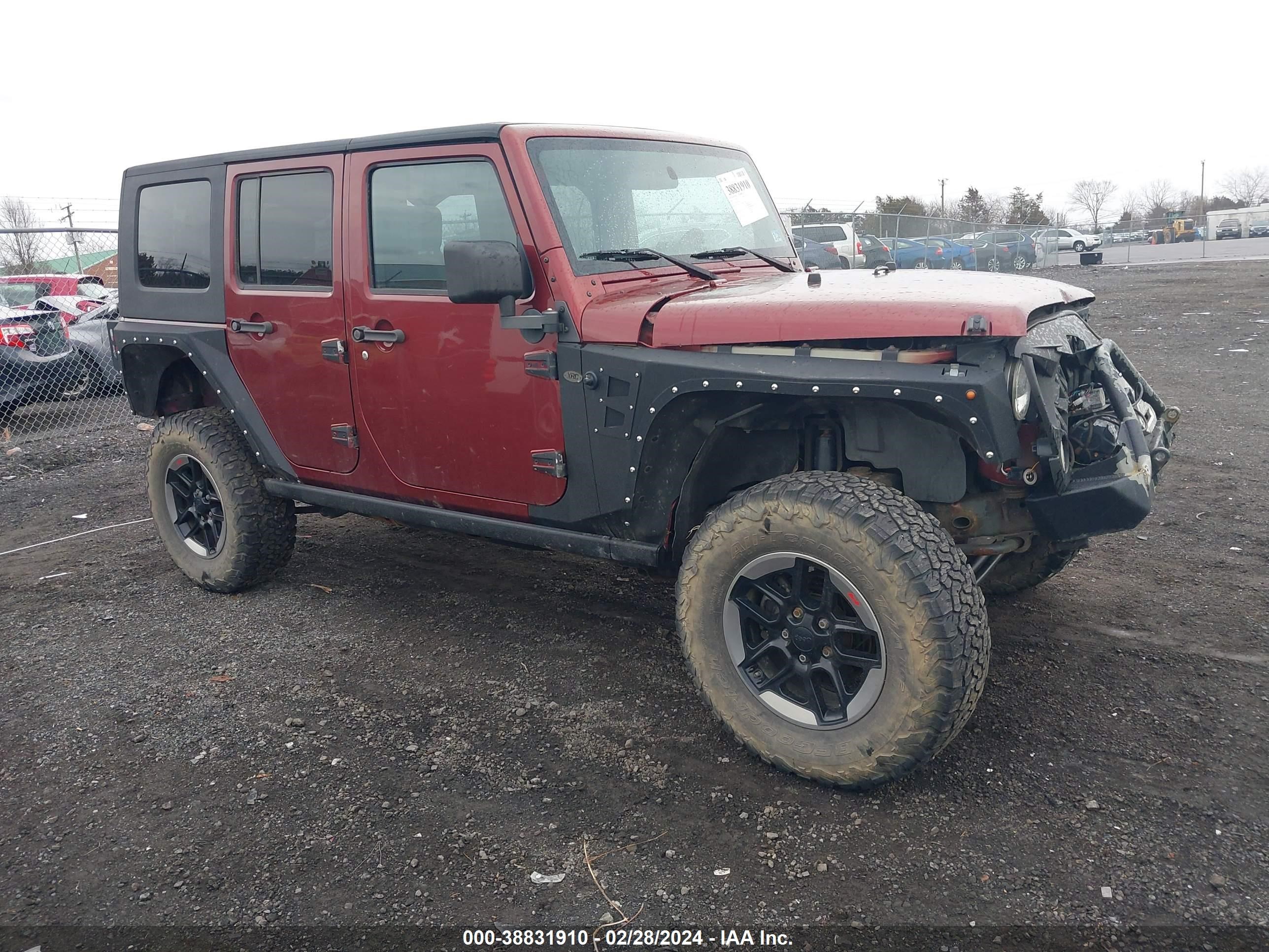 JEEP WRANGLER 2007 1j4ga59167l196601