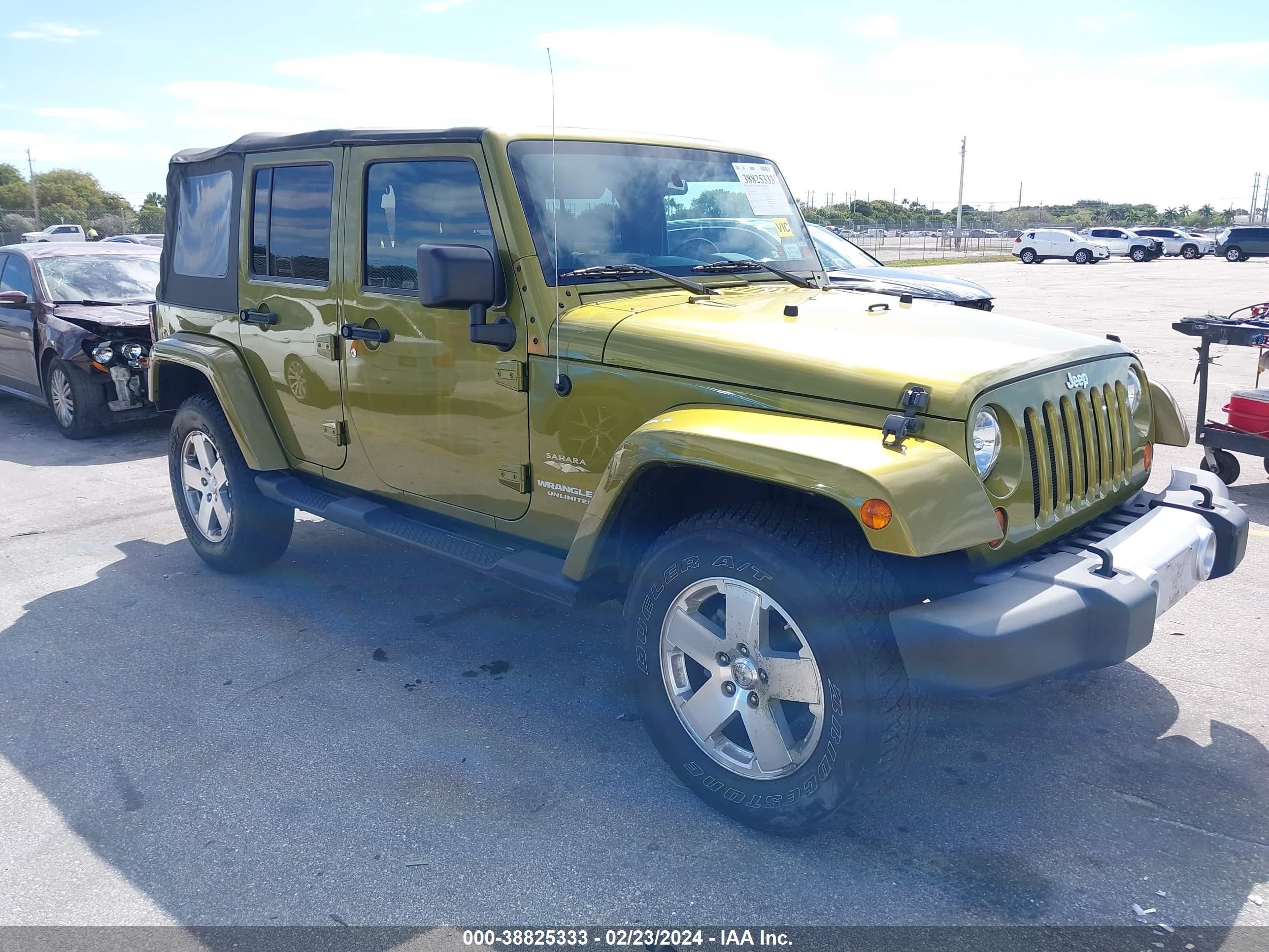 JEEP WRANGLER 2008 1j4ga59188l553360