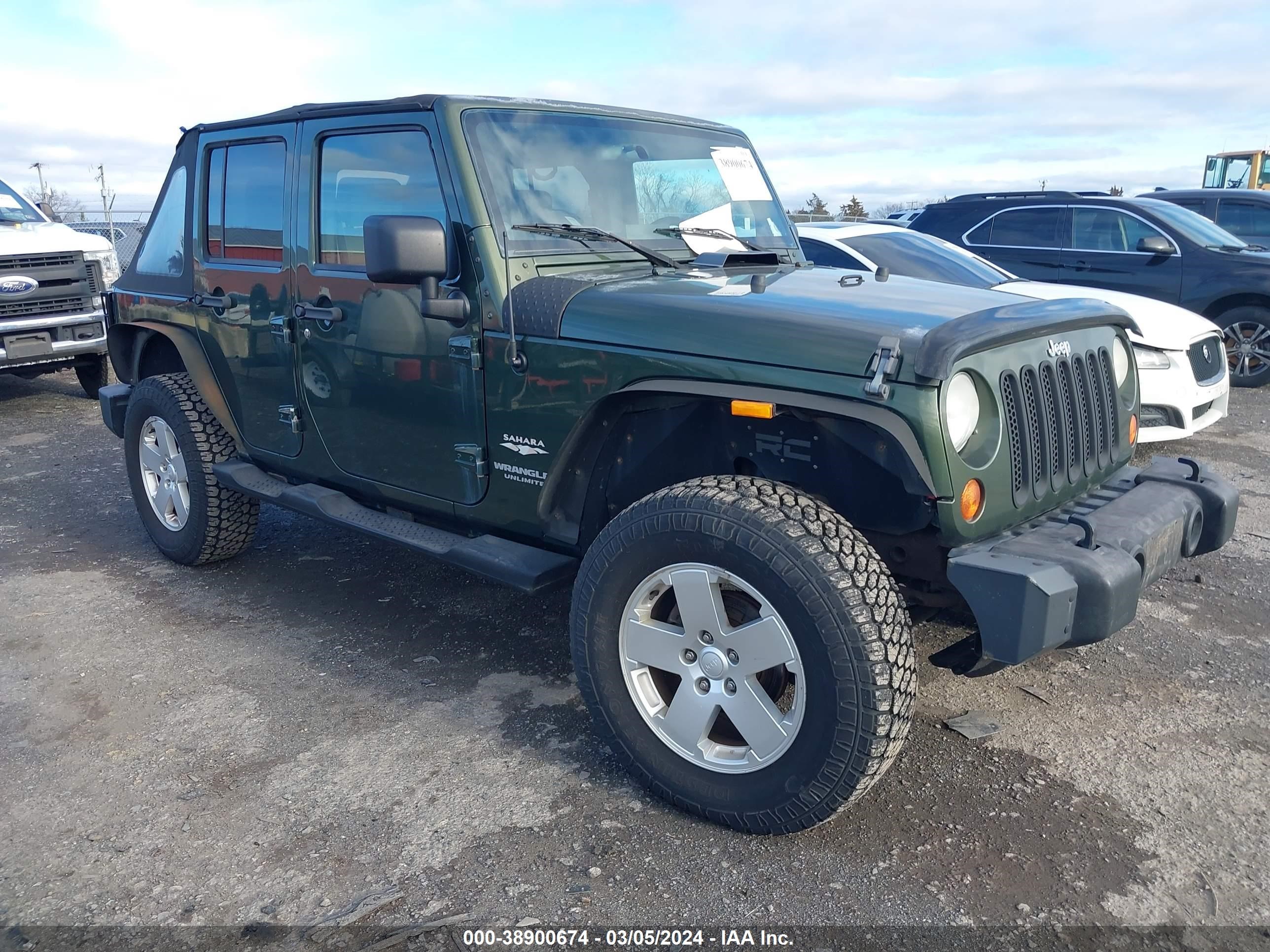 JEEP WRANGLER 2007 1j4ga59197l161289