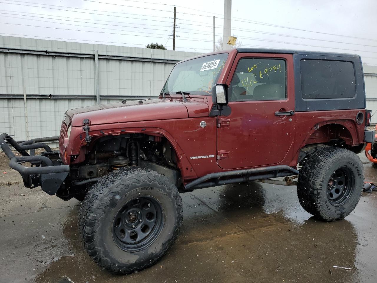 JEEP WRANGLER 2008 1j4ga64198l629312