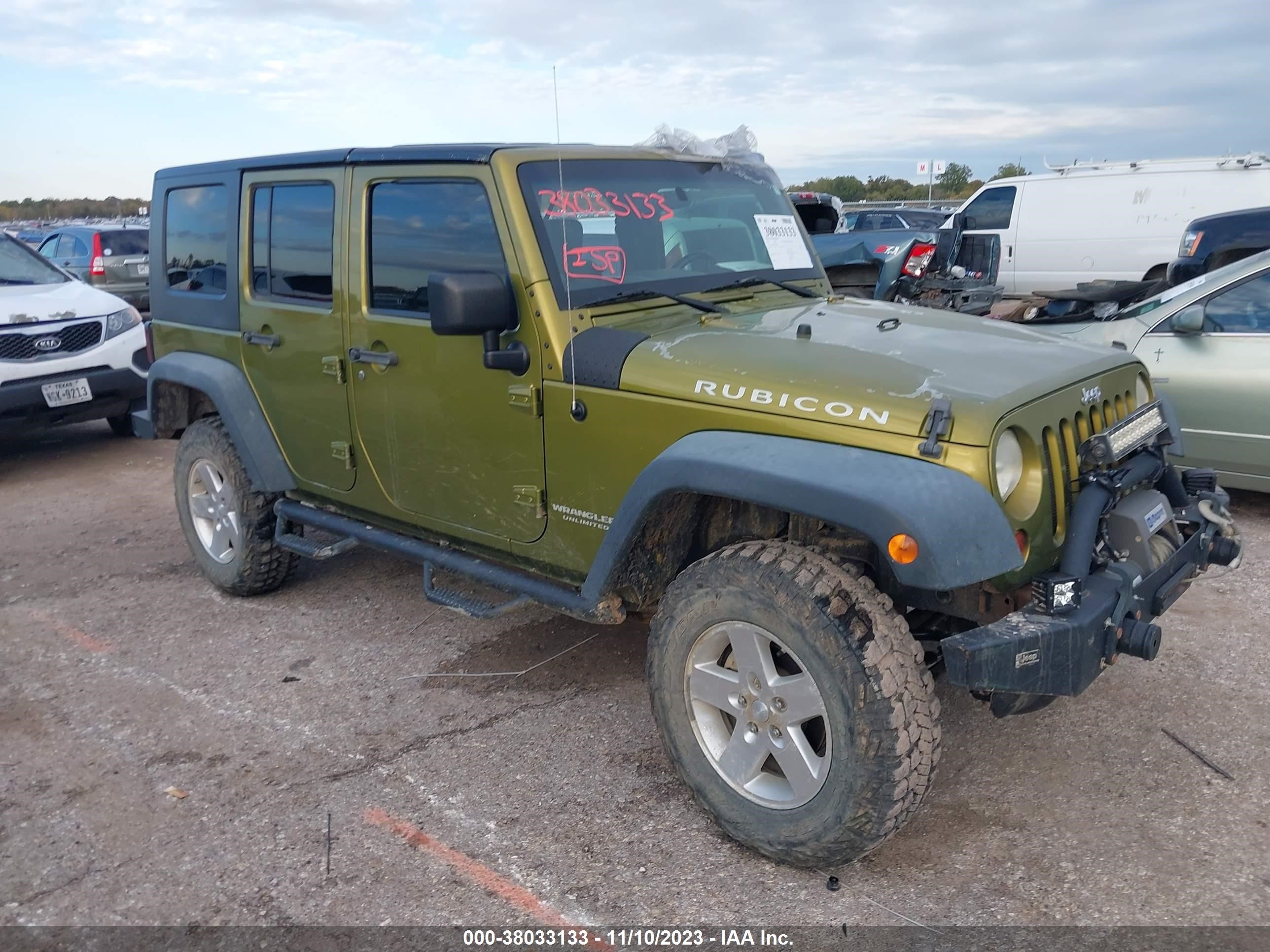 JEEP WRANGLER 2008 1j4ga69168l600620