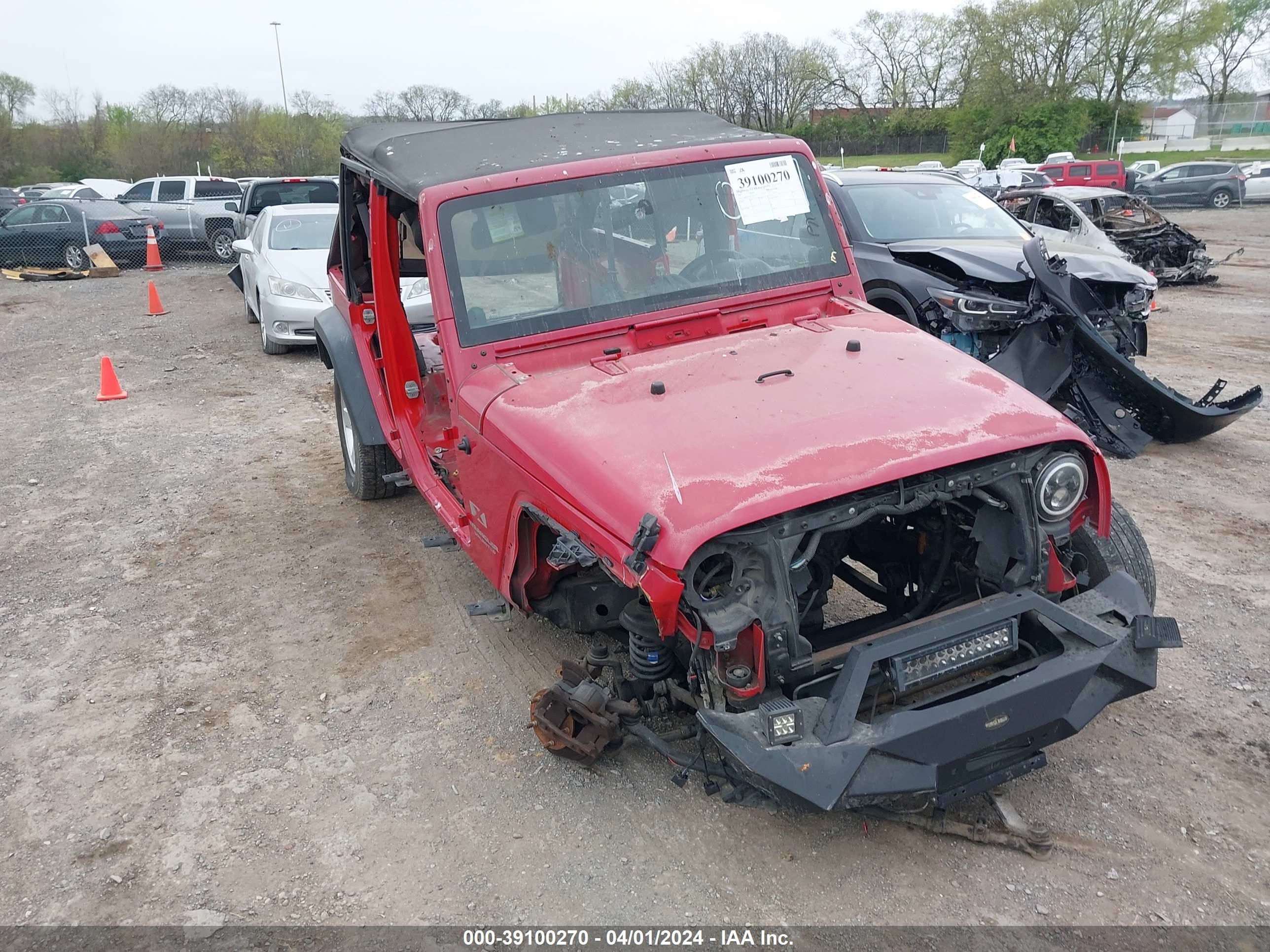 JEEP WRANGLER 2007 1j4gb39157l230397