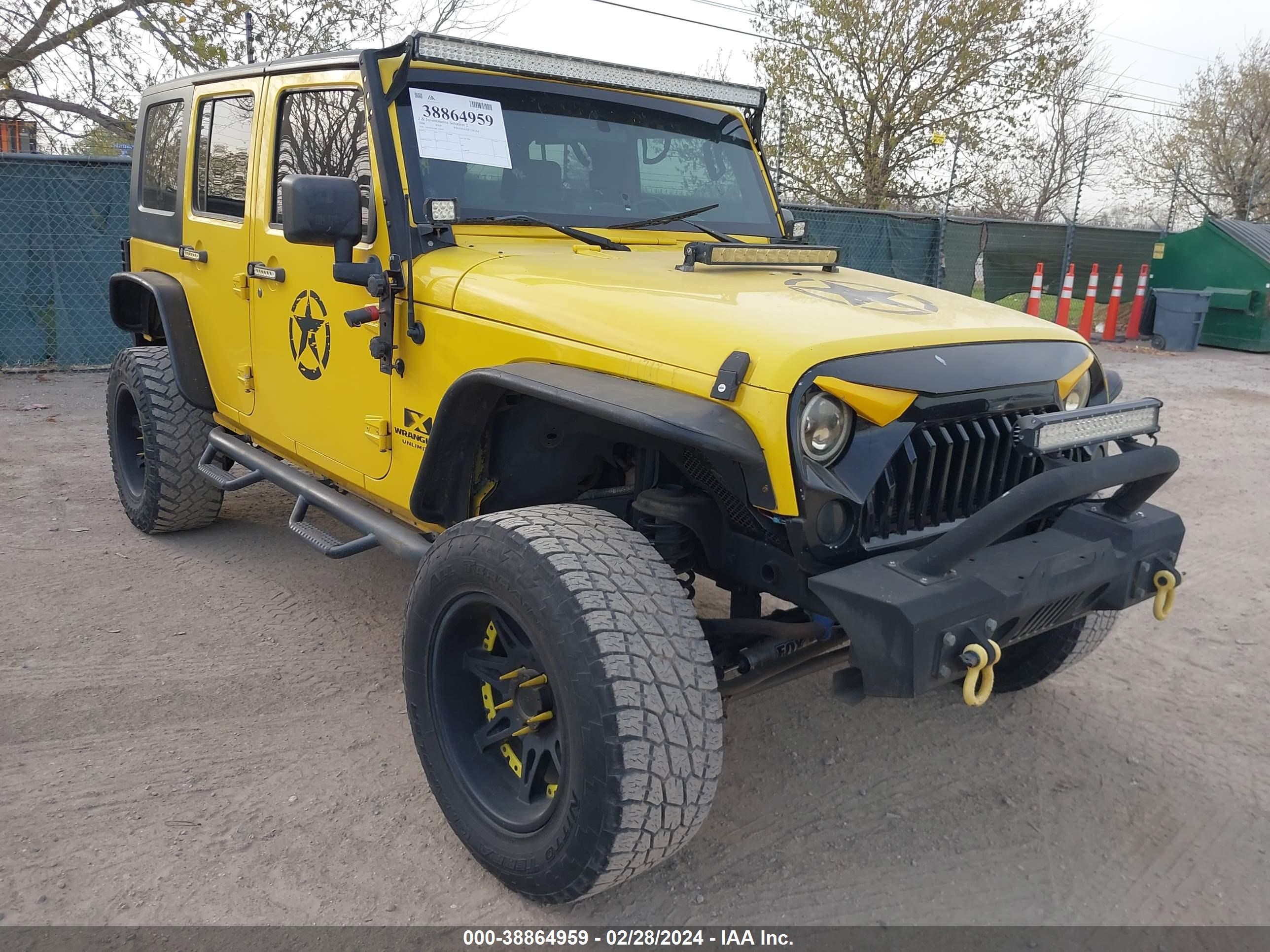 JEEP WRANGLER 2008 1j4gb39168l502005