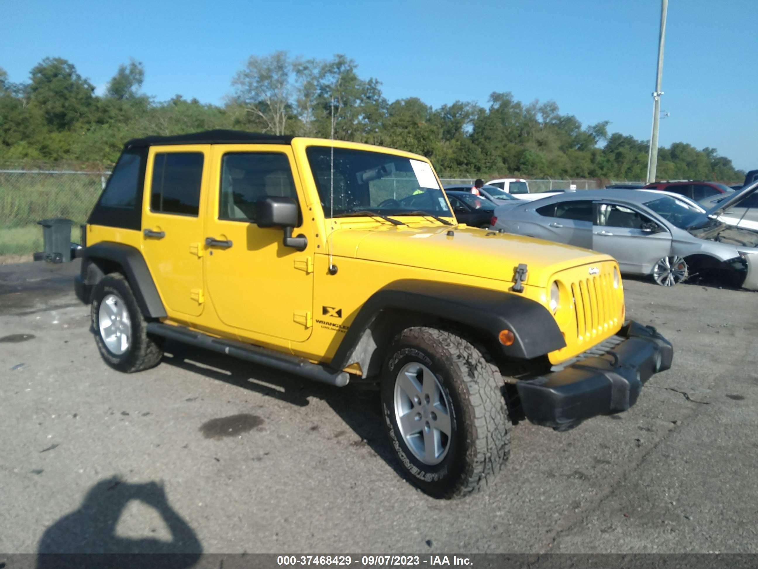 JEEP WRANGLER 2008 1j4gb39188l511353