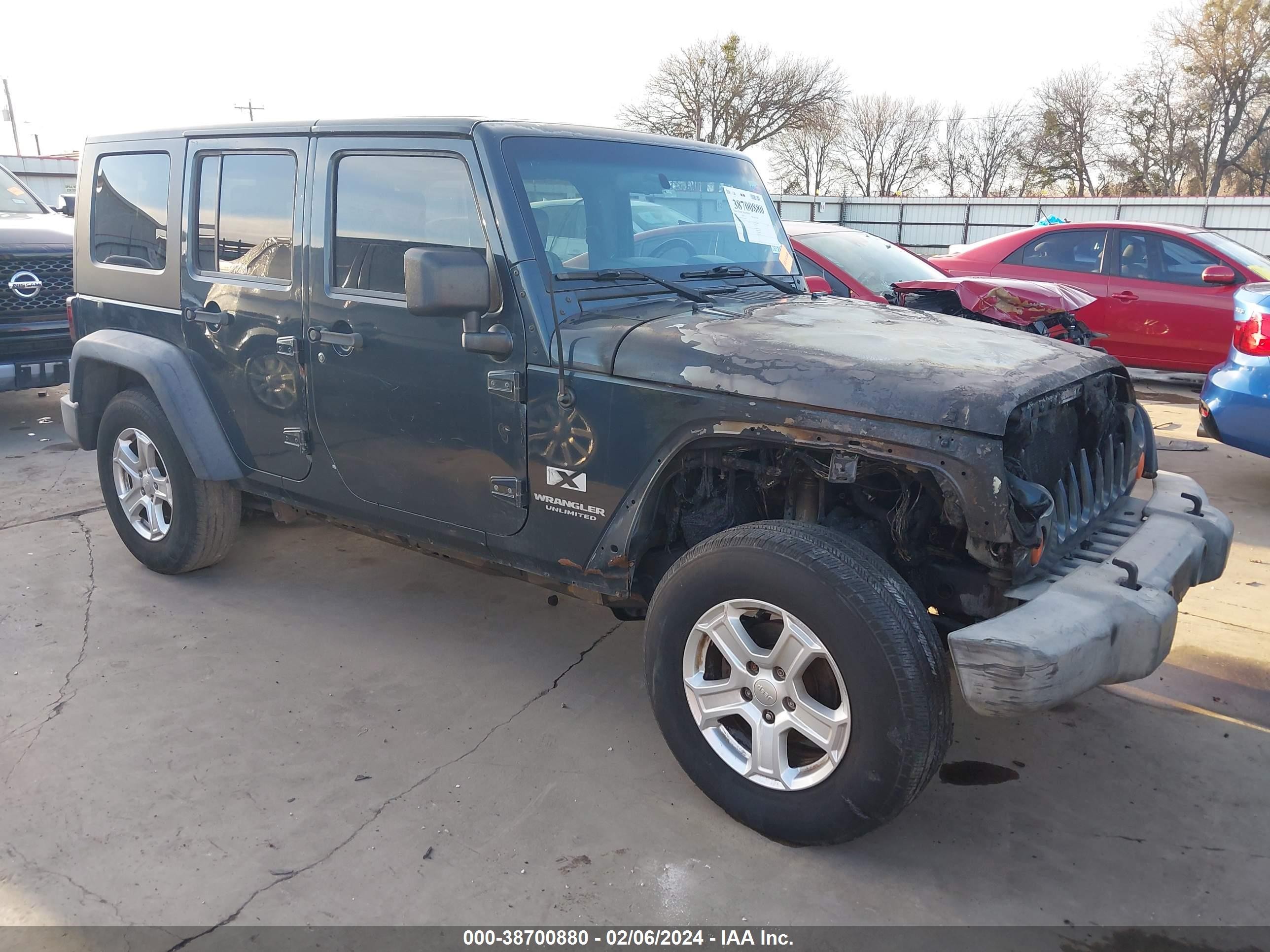 JEEP WRANGLER 2007 1j4gb391x7l116637