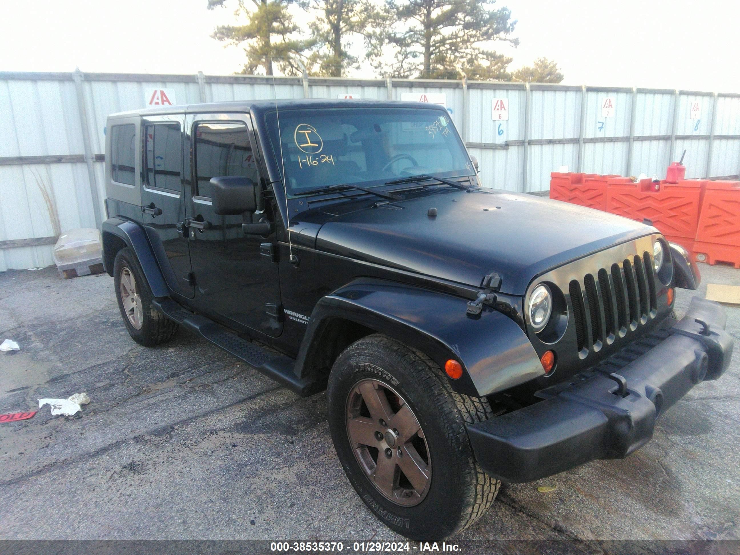 JEEP WRANGLER 2008 1j4gb59108l502058