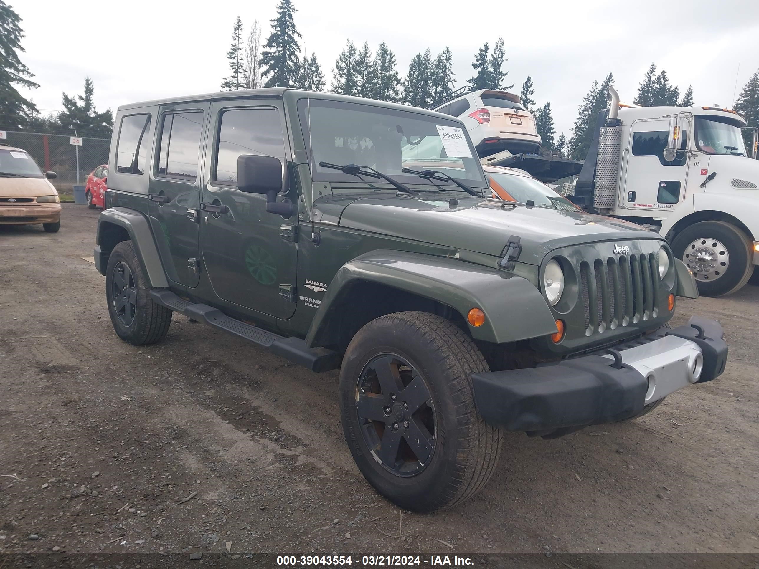 JEEP WRANGLER 2008 1j4gb59148l530526