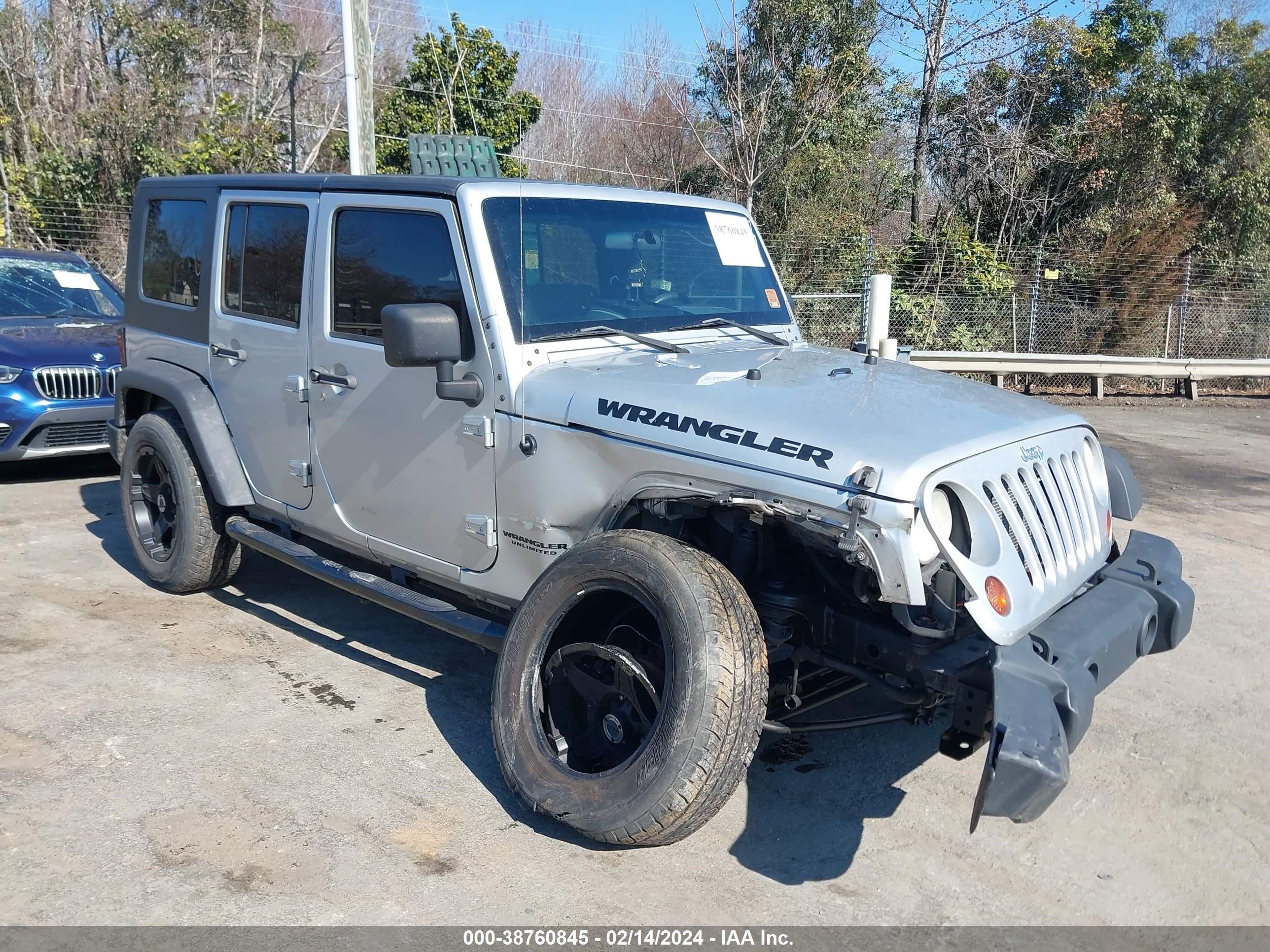 JEEP WRANGLER 2008 1j4gb591x8l620893