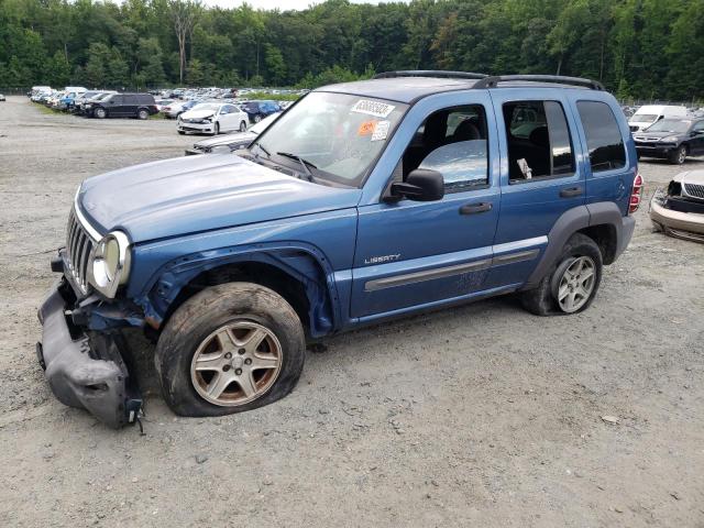 JEEP LIBERTY SP 2004 1j4gk48k04w218815