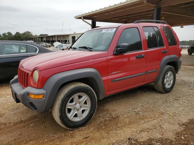 JEEP LIBERTY SP 2004 1j4gk48k04w265889