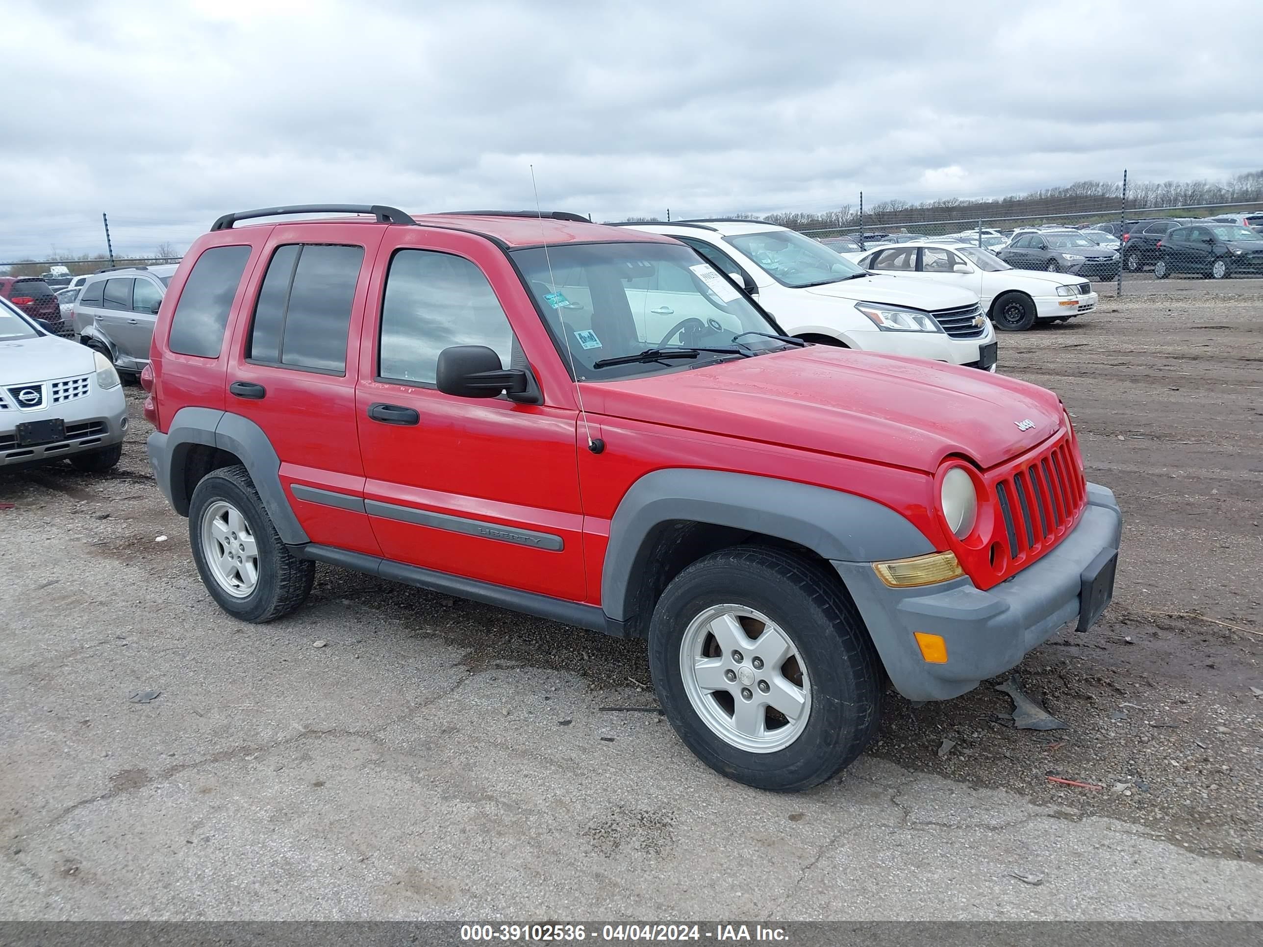 JEEP LIBERTY (NORTH AMERICA) 2005 1j4gk48k05w594383