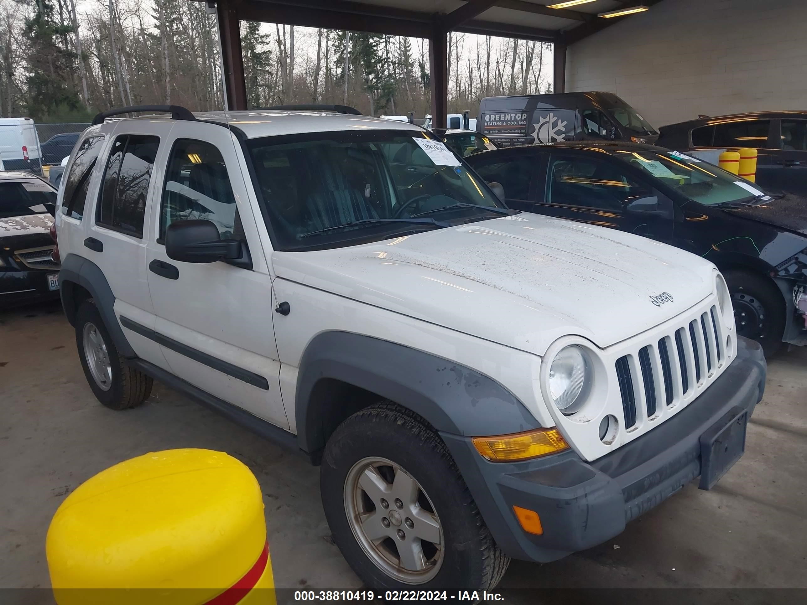 JEEP LIBERTY (NORTH AMERICA) 2007 1j4gk48k07w547714