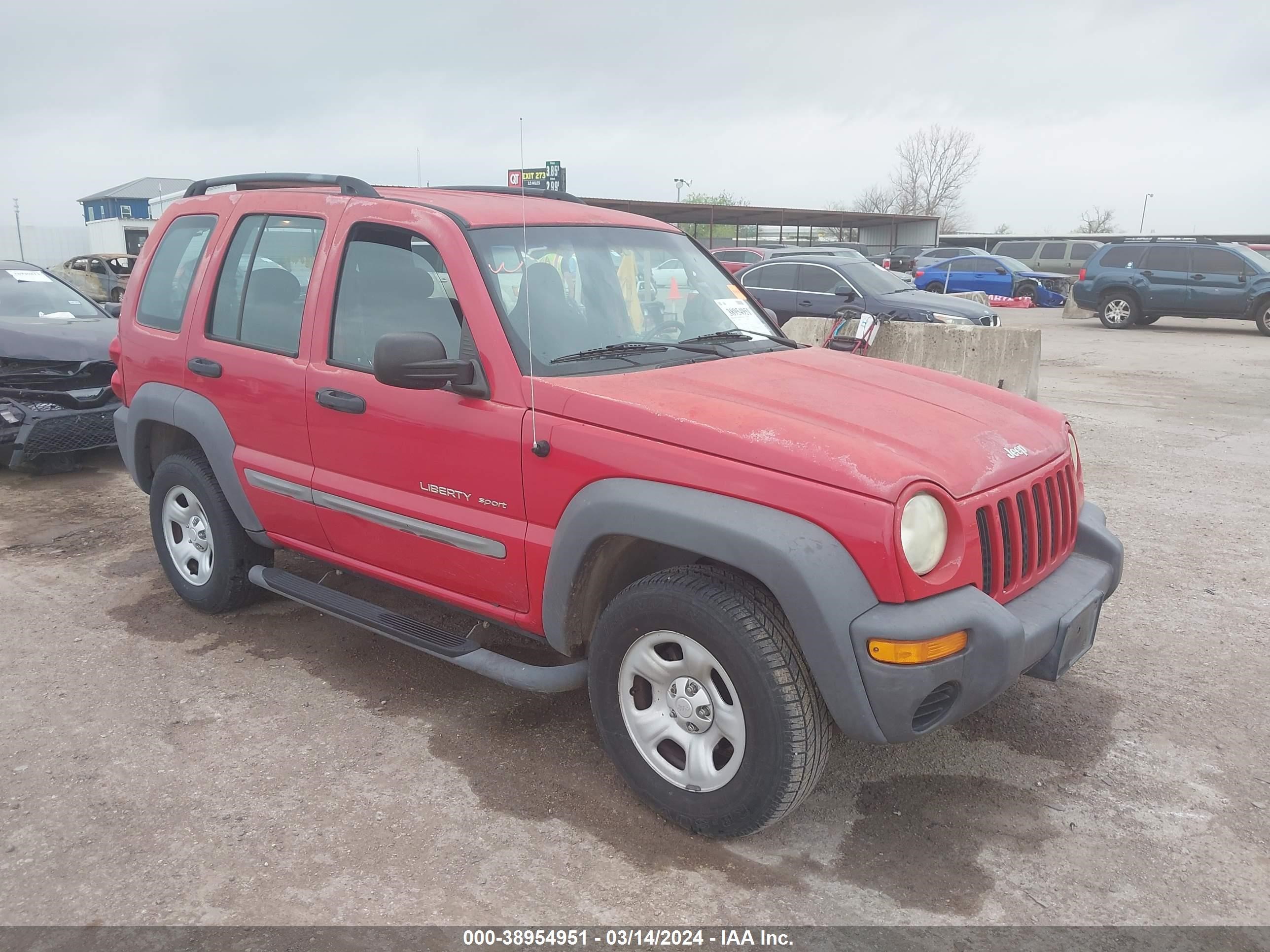 JEEP LIBERTY (NORTH AMERICA) 2002 1j4gk48k12w139585