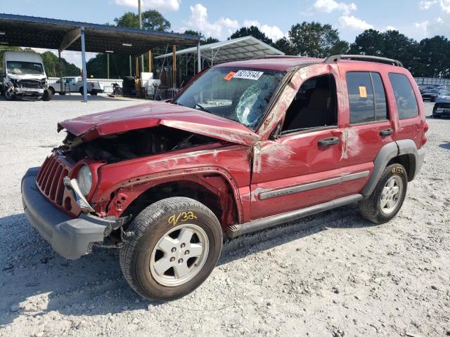 JEEP LIBERTY SP 2005 1j4gk48k25w664367