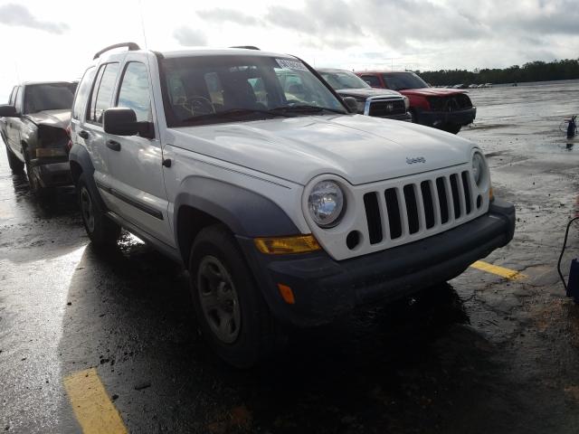 JEEP LIBERTY SP 2007 1j4gk48k27w507330