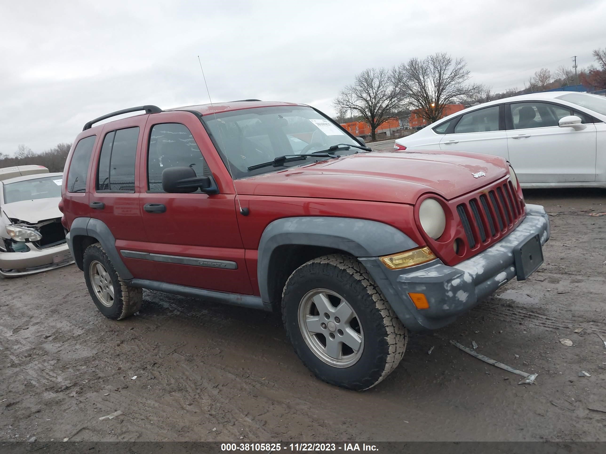 JEEP LIBERTY (NORTH AMERICA) 2007 1j4gk48k37w718312