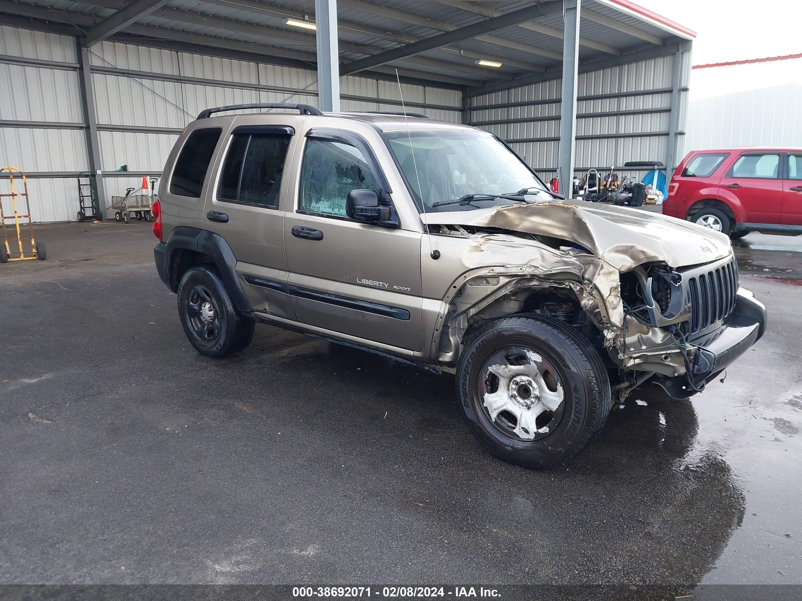 JEEP LIBERTY (NORTH AMERICA) 2003 1j4gk48k43w581603