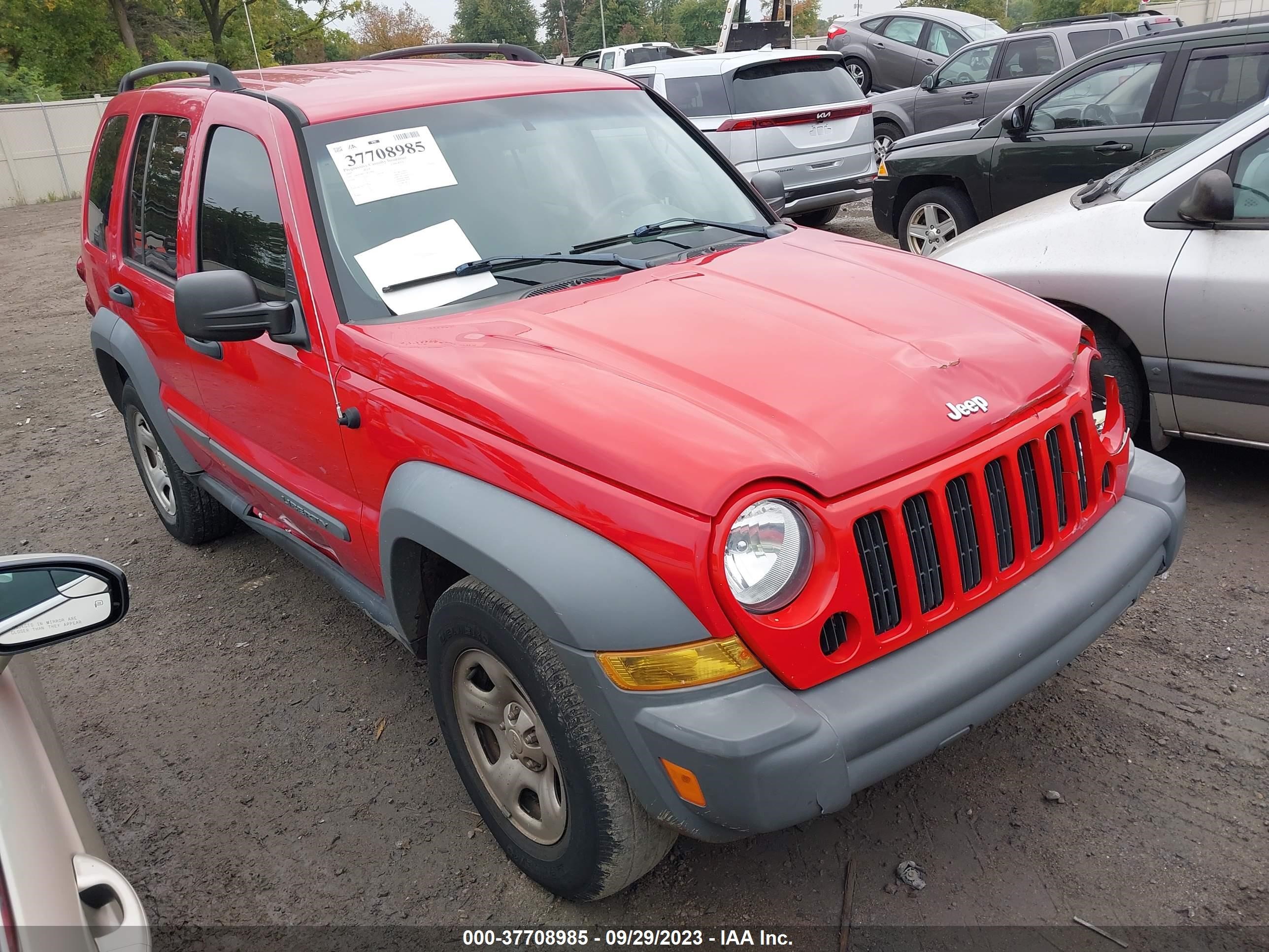 JEEP LIBERTY (NORTH AMERICA) 2005 1j4gk48k55w599661