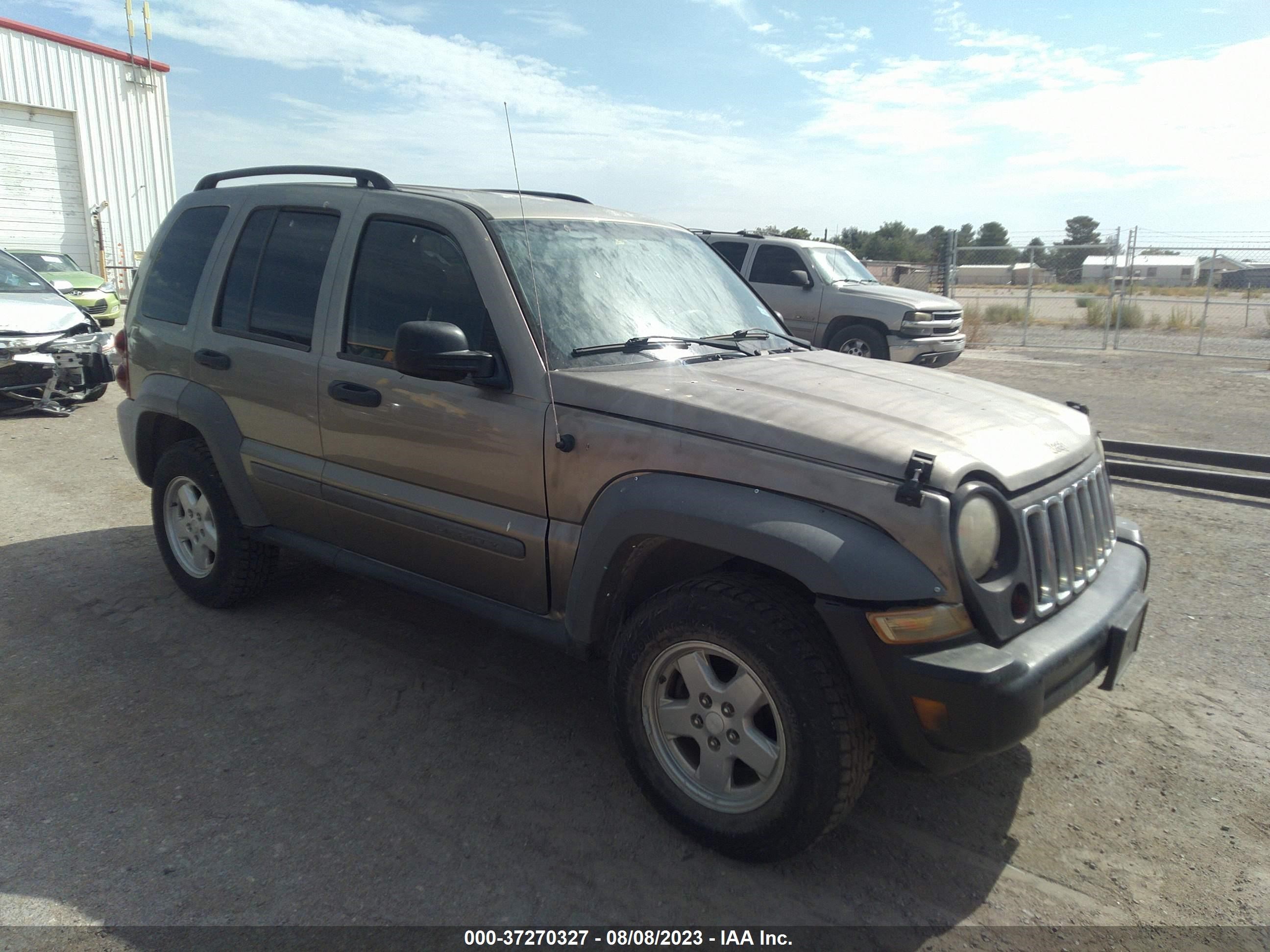 JEEP LIBERTY (NORTH AMERICA) 2007 1j4gk48k57w532870