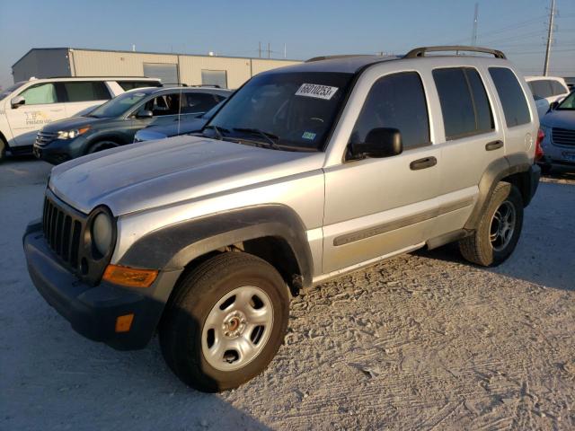 JEEP LIBERTY 2007 1j4gk48k57w542105