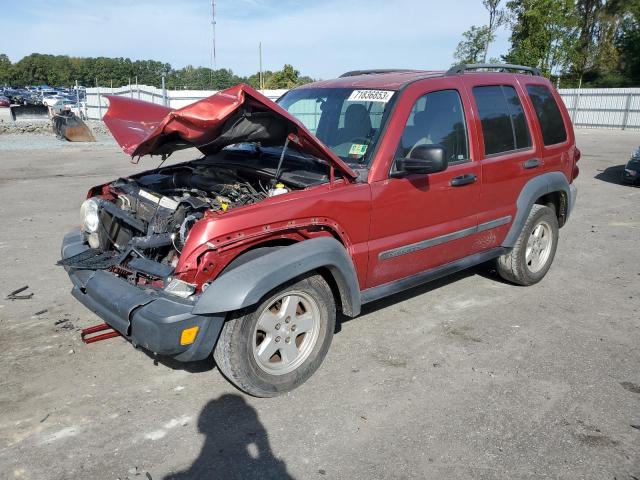 JEEP LIBERTY SP 2006 1j4gk48k66w220863