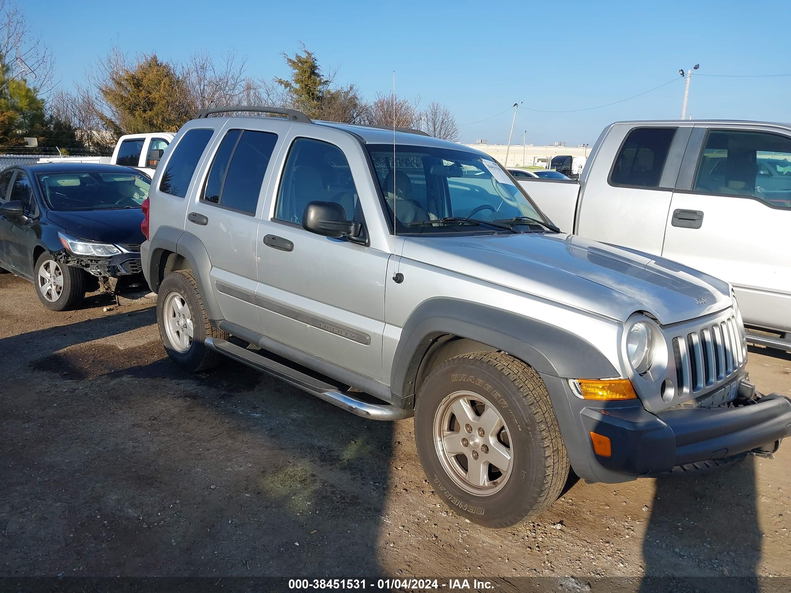 JEEP LIBERTY (NORTH AMERICA) 2007 1j4gk48k67w703867