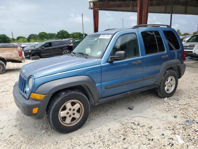 JEEP LIBERTY 2006 1j4gk48k76w137720