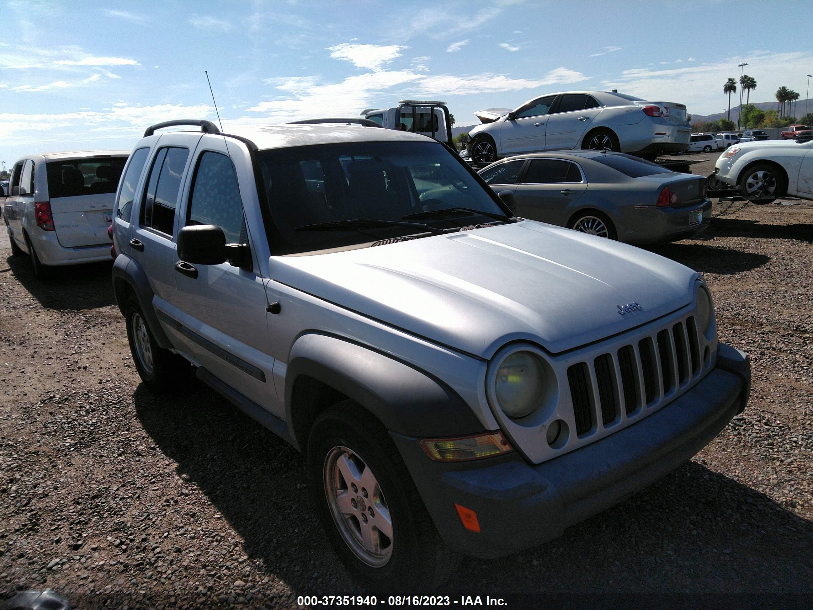 JEEP LIBERTY (NORTH AMERICA) 2006 1j4gk48k76w254584