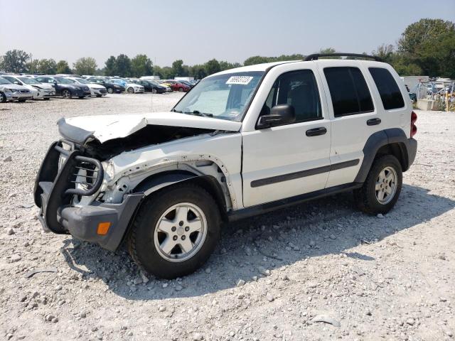 JEEP LIBERTY SP 2007 1j4gk48k77w718393