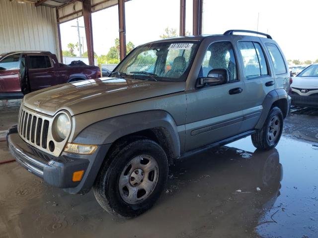 JEEP LIBERTY SP 2007 1j4gk48k87w502262