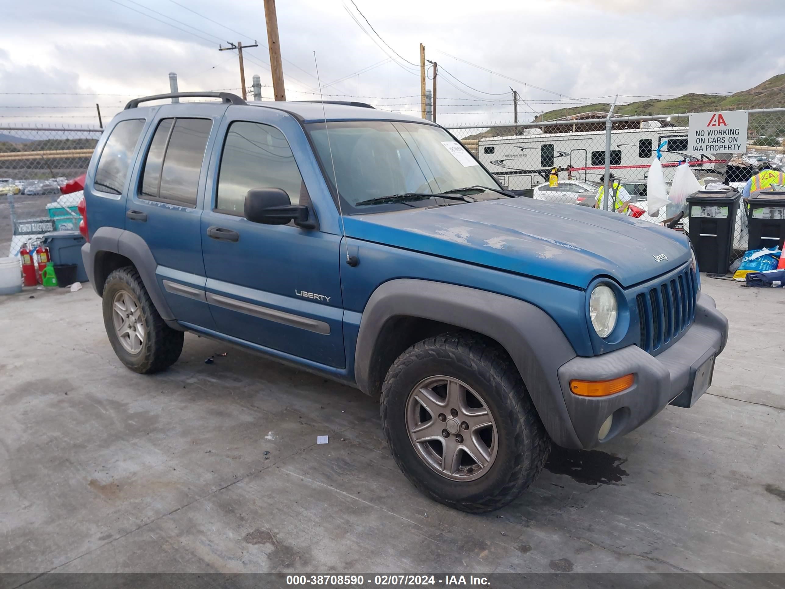 JEEP LIBERTY (NORTH AMERICA) 2004 1j4gk48k94w128868