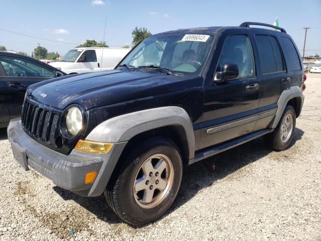 JEEP LIBERTY SP 2007 1j4gk48k97w524996