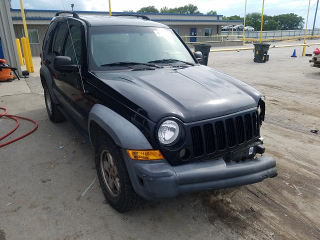 JEEP LIBERTY SP 2007 1j4gk48kx7w585080