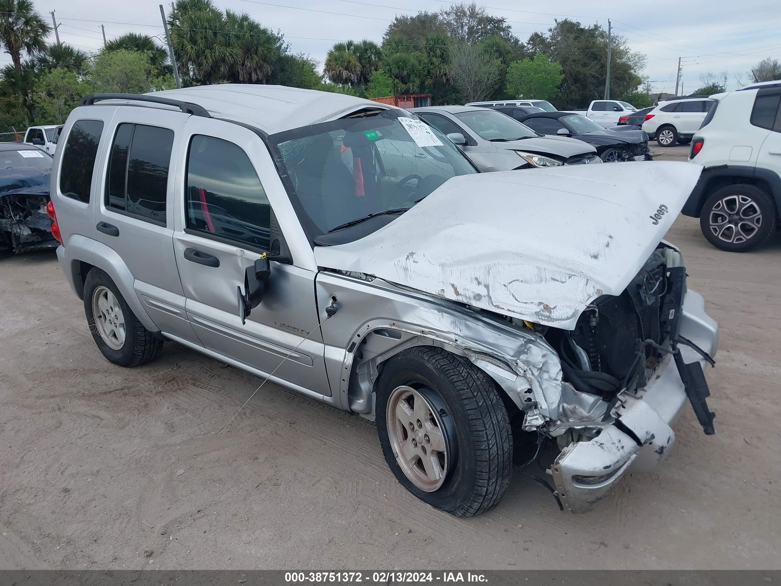 JEEP LIBERTY (NORTH AMERICA) 2004 1j4gk58k24w168182