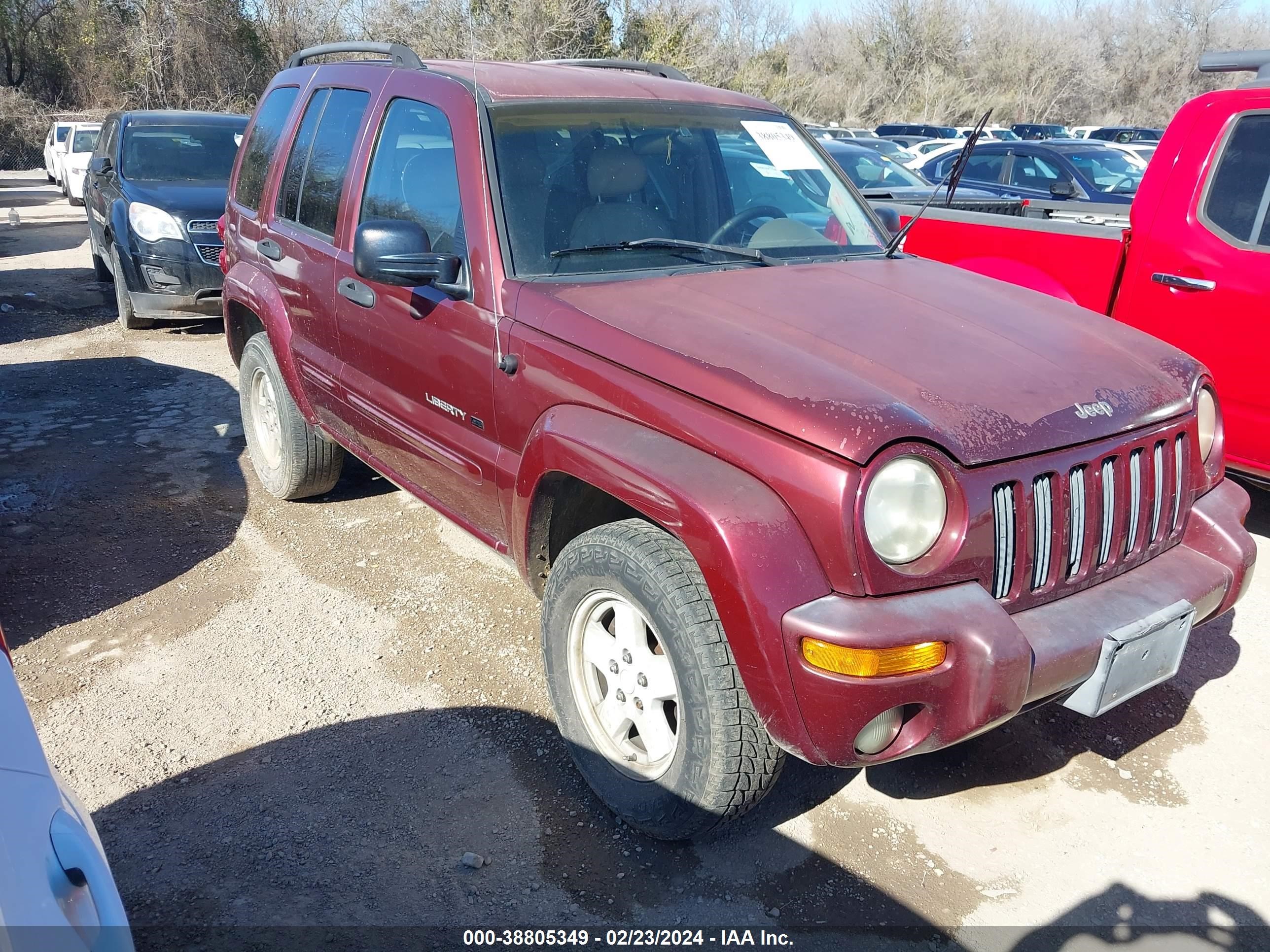 JEEP LIBERTY (NORTH AMERICA) 2002 1j4gk58k32w260642