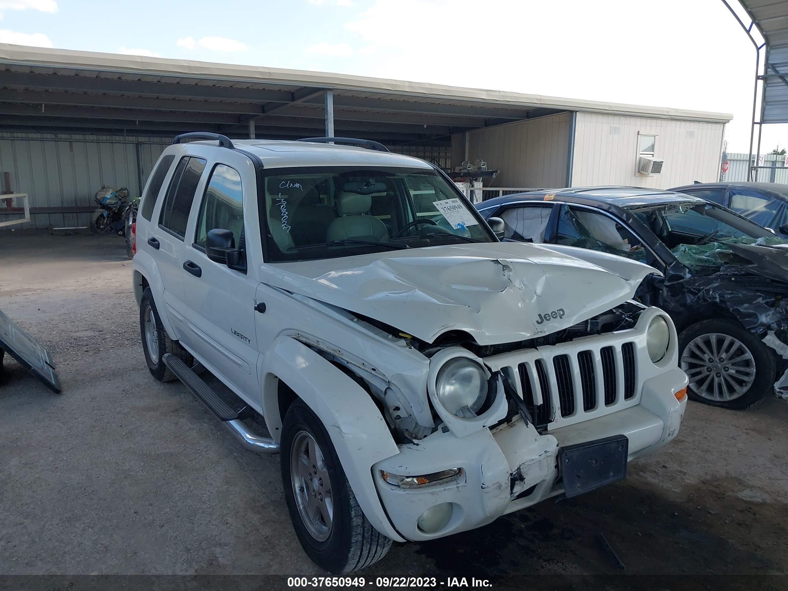 JEEP LIBERTY (NORTH AMERICA) 2004 1j4gk58k34w127138