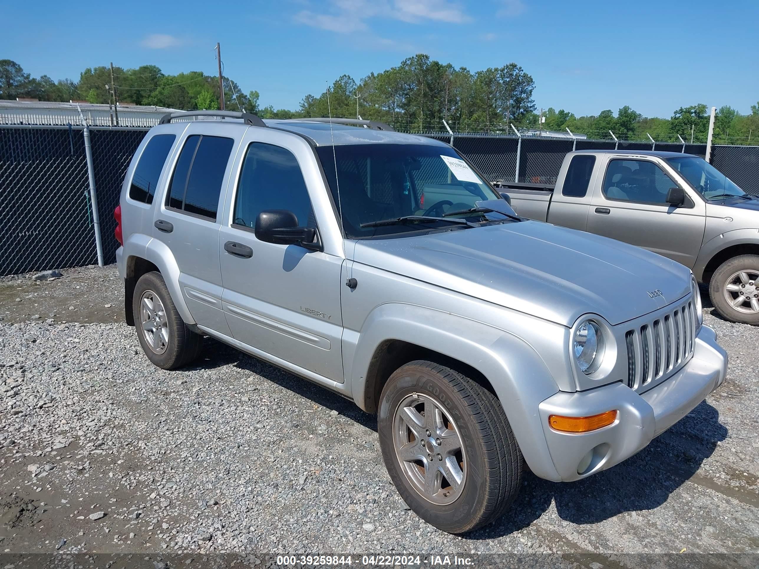 JEEP LIBERTY (NORTH AMERICA) 2004 1j4gk58k34w254889