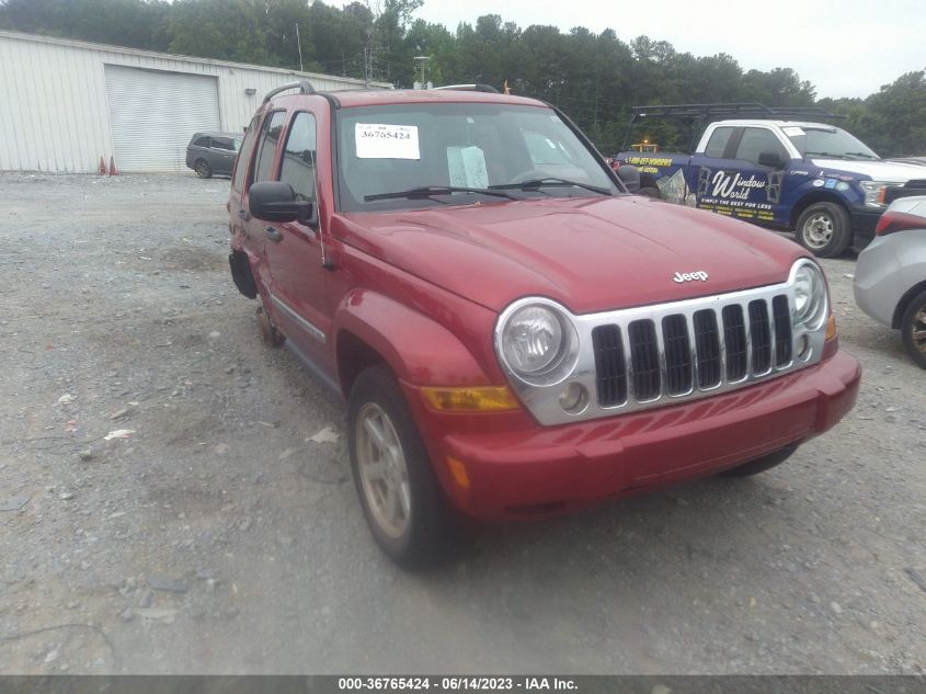 JEEP LIBERTY (NORTH AMERICA) 2006 1j4gk58k76w140428