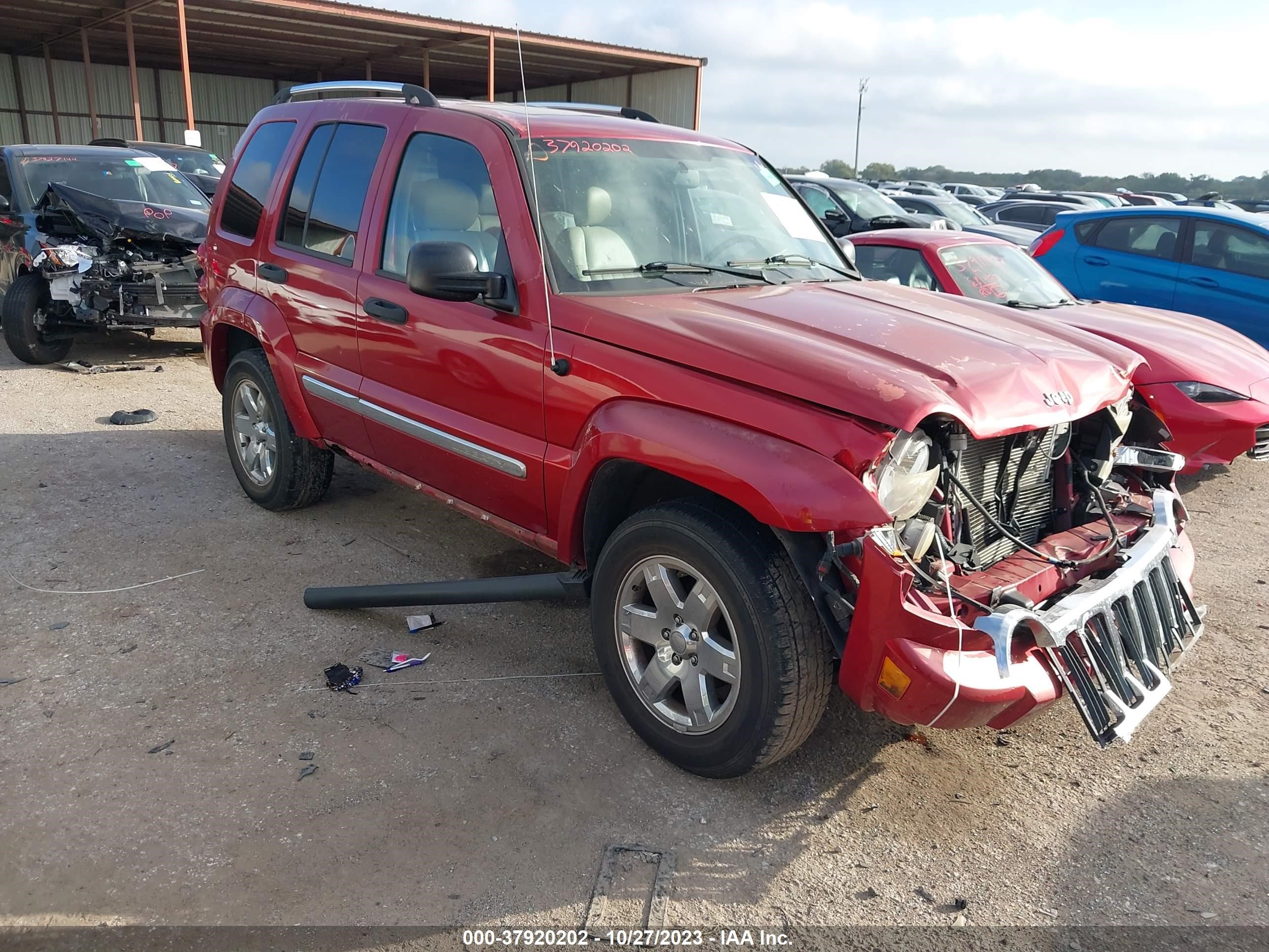 JEEP LIBERTY (NORTH AMERICA) 2006 1j4gk58k86w108815