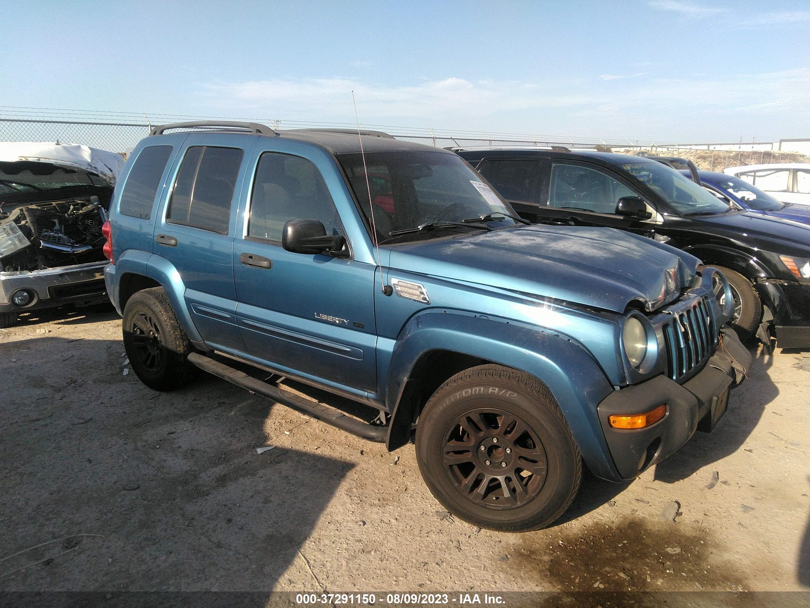 JEEP LIBERTY (NORTH AMERICA) 2003 1j4gk58kx3w530029