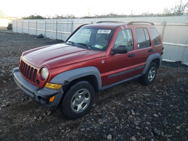 JEEP LIBERTY SP 2007 1j4gl48k07w574702