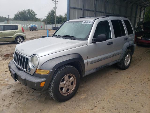 JEEP LIBERTY SP 2007 1j4gl48k07w671916