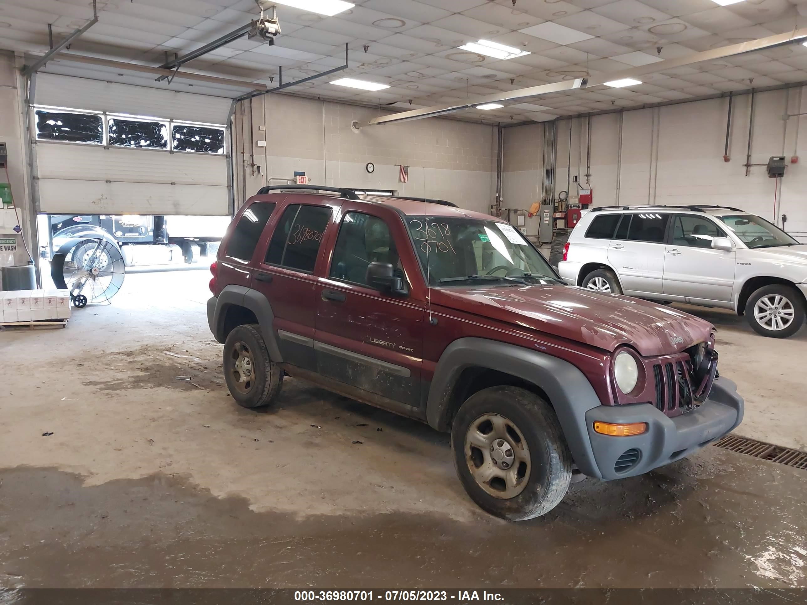 JEEP LIBERTY (NORTH AMERICA) 2002 1j4gl48k12w341050