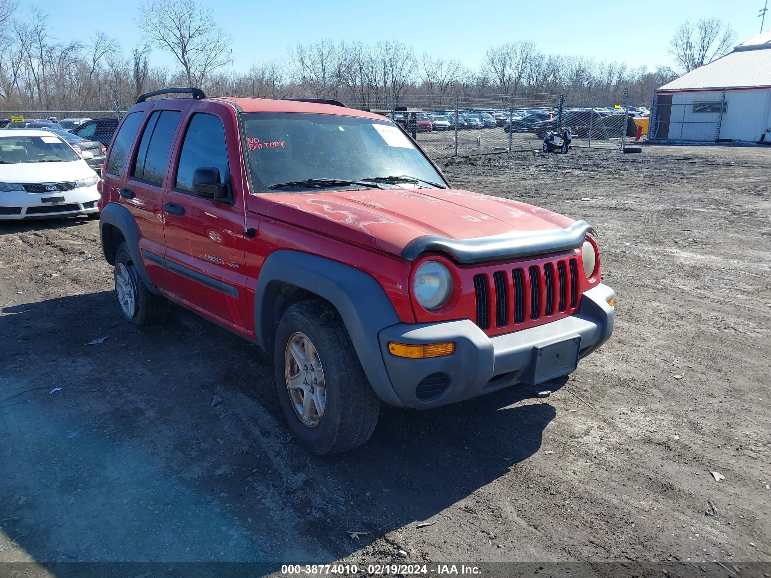 JEEP LIBERTY (NORTH AMERICA) 2003 1j4gl48k13w733494