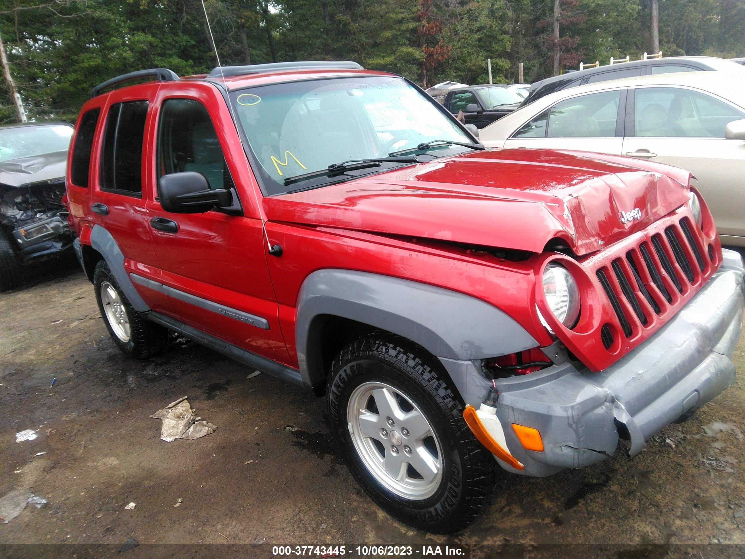 JEEP LIBERTY (NORTH AMERICA) 2005 1j4gl48k15w708226