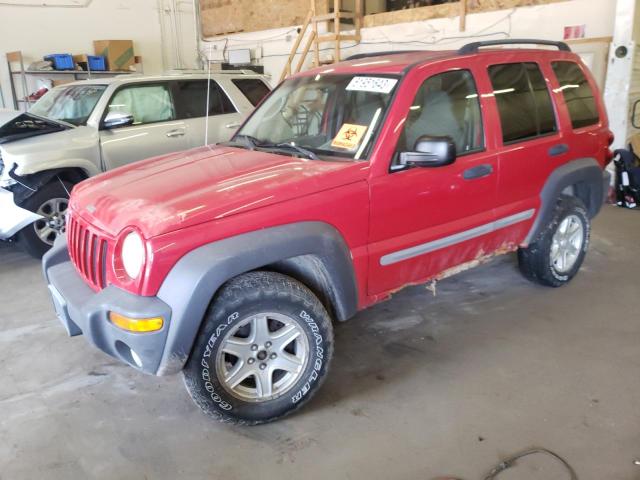 JEEP LIBERTY SP 2002 1j4gl48k22w256010