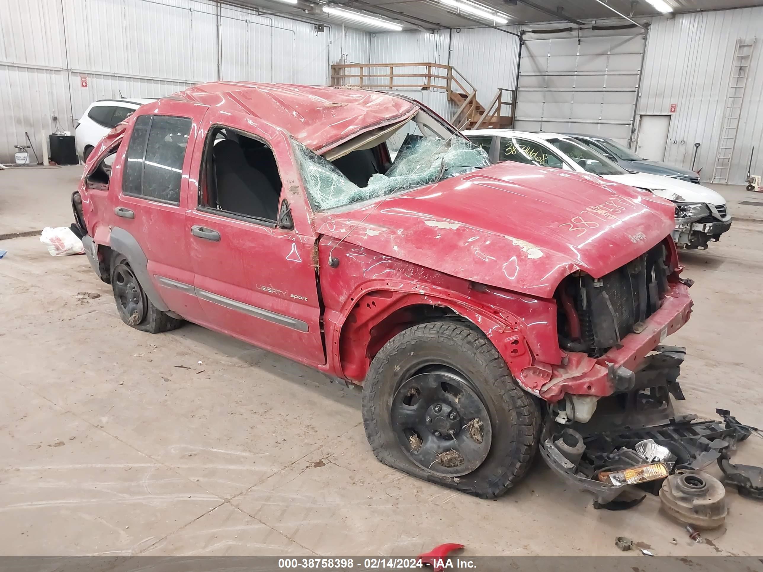 JEEP LIBERTY (NORTH AMERICA) 2002 1j4gl48k22w279125